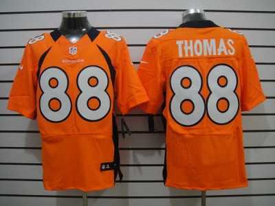 Nike NFL Denver Broncos #88 Demaryius Thomas orange Jerseys(Elite)