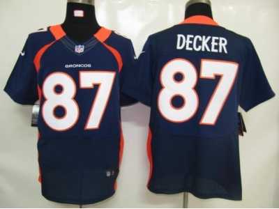 Nike nfl Denver Broncos #87 Eric Decker blue Elite jerseys