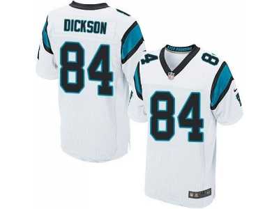Nike Carolina Panthers #84 Ed Dickson white Jerseys(Elite)
