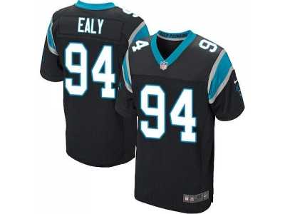 Nike Carolina Panthers #94 Kony Ealy Black jerseys(Elite)
