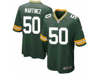 Men's Nike Green Bay Packers #50 Blake Martinez Game Green Team Color NFL Jersey