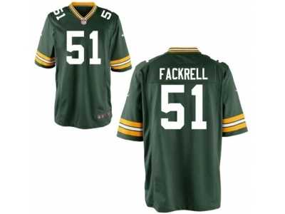 Men's Nike Green Bay Packers #51 Kyler Fackrell Game Green Team Color NFL Jersey