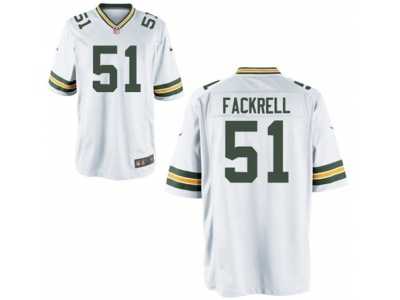 Men's Nike Green Bay Packers #51 Kyler Fackrell Game White NFL Jersey