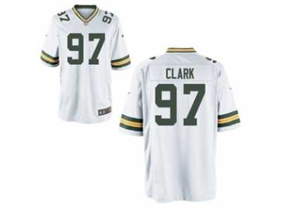 Men's Nike Green Bay Packers #97 Kenny Clark Game White NFL Jersey