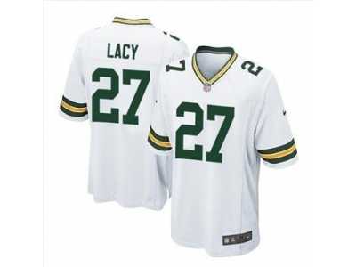 Nike jerseys green bay packers #27 lacy white[game]