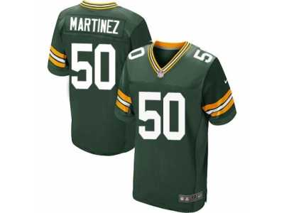 Men's Nike Green Bay Packers #50 Blake Martinez Elite Green Team Color NFL Jersey