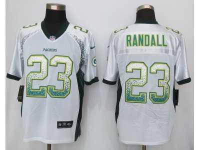 Nike Green Bay Packers #23 Randall white Jerseys(Drift Fashion Elite)