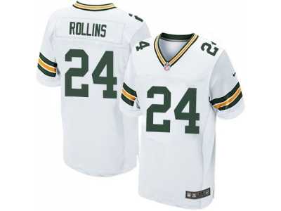 Nike Green Bay Packers #24 Quinten Rollins white Jerseys(Elite)