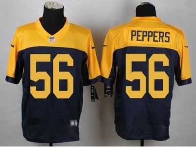 Nike Green Bay Packers #56 peppers yellow-blue jerseys[Elite]