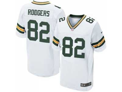 Nike Green Bay Packers #82 Richard Rodgers white Jerseys(Elite)