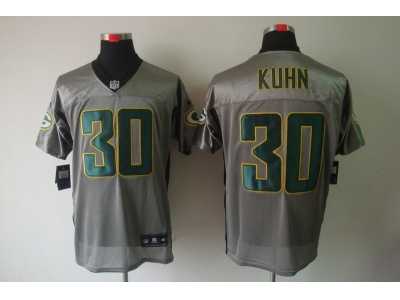 Nike NFL green bay packers #30 John Kuhn grey[Elite shadow]