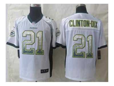 Nike jerseys green bay packers #21 clinton-dix white[Elite drift fashion][clinton-dix]