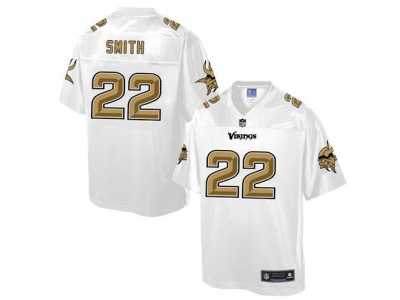 Nike Minnesota Vikings #22 Harrison Smith White Men's NFL Pro Line Fashion Game Jersey
