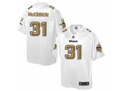 Nike Minnesota Vikings #31 Jerick McKinnon White Men's NFL Pro Line Fashion Game Jersey