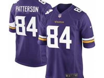 Nike NFL Minnesota Vikings #84 Cordarrelle Patterson Purple Jerseys(Game)