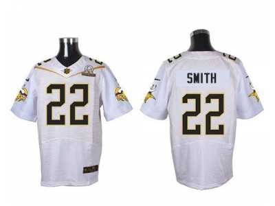 2016 Pro Bowl Nike Minnesota Vikings #22 Harrison Smith white Jerseys(Elite)