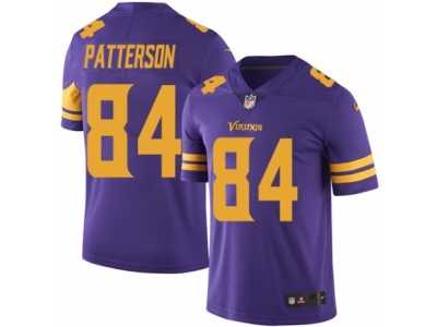 Men\'s Nike Minnesota Vikings #84 Cordarrelle Patterson Elite Purple Rush NFL Jersey