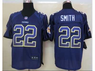 Nike jerseys minnesota vikings #22 smith purple[Elite drift fashion]