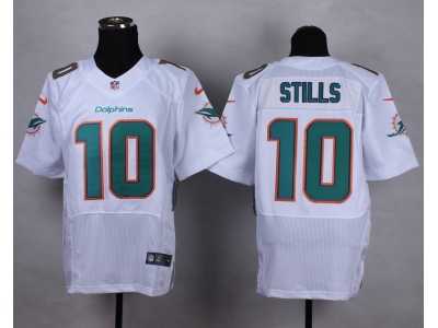 Nike Miami Dolphins #10 Kenny Stills white jerseys(Elite)