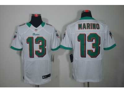 Nike NFL Miami Dolphins #13 dan marino white jerseys[Elite]