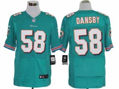 Nike miami dolphins #58 dansby green Elite Jerseys