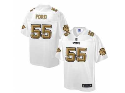 Nike Kansas City Chiefs #55 Dee Ford White Men's NFL Pro Line Fashion Game Jersey