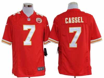 Nike NFL Kansas City Chiefs #7 Matt Cassel Red Game Jerseys