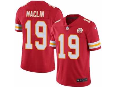 Men's Nike Kansas City Chiefs #19 Jeremy Maclin Elite Red Rush NFL Jersey