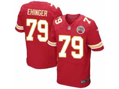 Men's Nike Kansas City Chiefs #79 Parker Ehinger Elite Red Team Color NFL Jersey