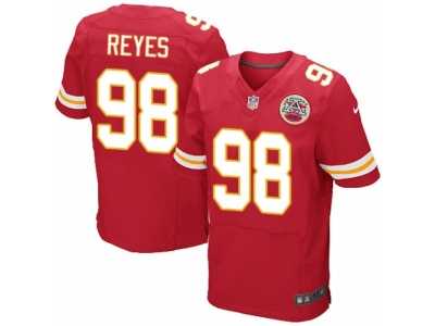 Men's Nike Kansas City Chiefs #98 Kendall Reyes Elite Red Team Color NFL Jersey