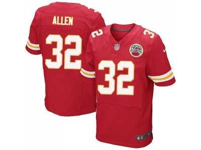 Nike Kansas City Chiefs #32 Marcus Allen Red Jerseys(Elite)