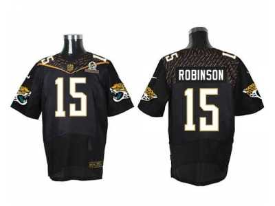 2016 Pro Bowl Nike Jacksonville Jaguars #15 Allen Robinson Black Jerseys(Elite)