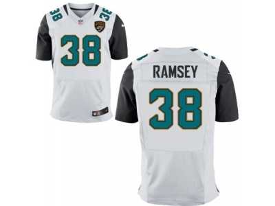 Men's Nike Jacksonville Jaguars #38 Jalen Ramsey Elite White NFL Jersey