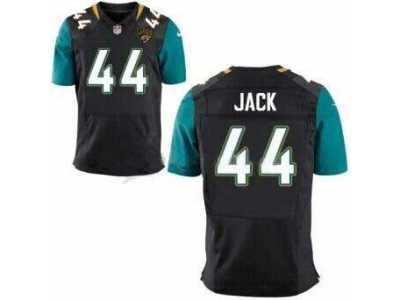 Men's Nike Jacksonville Jaguars #44 Myles Jack Black Stitched Elite Jersey