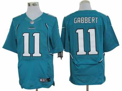 Nike NFL Jacksonville Jaguars #11 Blaine Gabbert Green Jerseys(Elite)