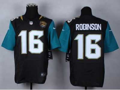 Nike NFL Jacksonville Jaguars #16 robinson black jerseys[Elite]
