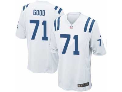 Men's Nike Indianapolis Colts #71 Denzelle Good Game White NFL Jersey