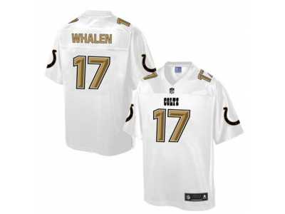 Nike Indianapolis Colts #17 Griff Whalen White Men's NFL Pro Line Fashion Game Jersey