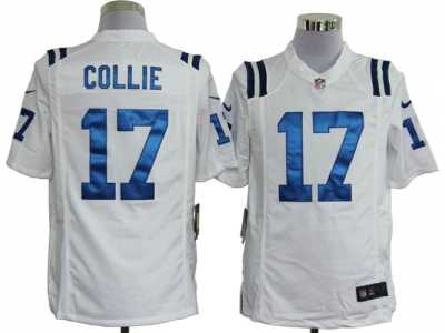 Nike NFL Indianapolis Colts #17 Austin Collie White Game Jerseys
