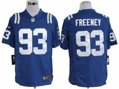 Nike NFL Indianapolis Colts #93 Dwight Freeney blue Game Jerseys