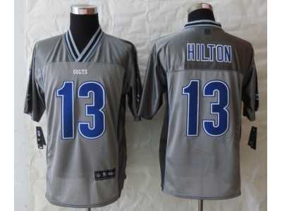 Nike Indianapolis Colts #13 Hilton Grey Jerseys(Vapor Elite)