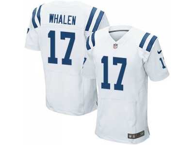 Nike Indianapolis Colts #17 Griff Whalen white jerseys(Elite)