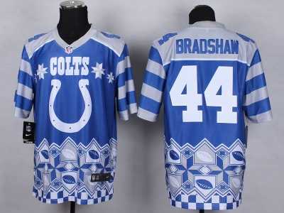 Nike Indianapolis Colts #44 Ahmad Bradshaw jerseys(Style Noble Fashion Elite)