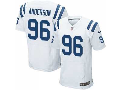 Nike Indianapolis Colts #96 Henry Anderson white Jerseys(Elite)