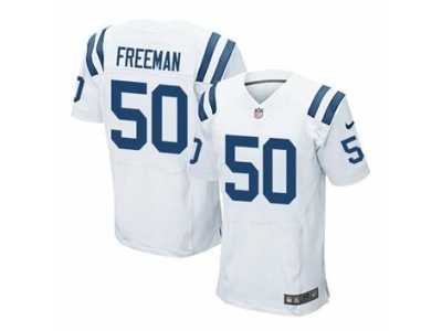Nike jerseys indianapolis colts #50 freeman white[Elite][freeman]