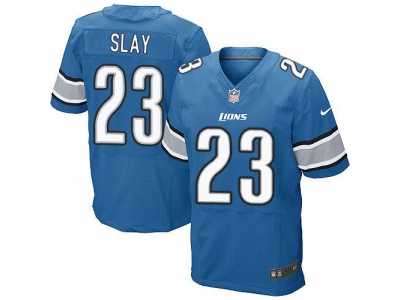 Nike Detroit Lions #23 Darius Slay Blue jerseys(Elite)