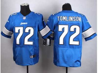 Nike Detroit Lions #72 Laken Tomlinson Blue jerseys(Elite)