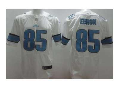 Nike jerseys detroit lions #85 ebron white[Elite]