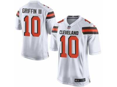 Men's Nike Cleveland Browns #10 Robert Griffin III Game White NFL Jersey