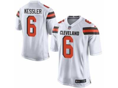 Men's Nike Cleveland Browns #6 Cody Kessler Game White NFL Jersey